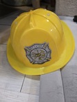 Yellow Fire Fighter Helmet