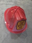 Red Fire Fighter Helmet