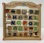 Flip-A-Block Alphabet Toy