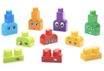 Mega Bloks Build & Learn Emotions Set (50 pce)