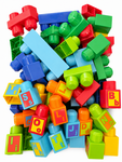 Alphabet Mega Bloks Set (80)