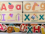 Alphabet Matching Wooden Puzzle