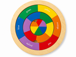 Spinning Colour Wheel Puzzle