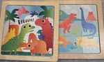 Dinosaur Puzzles - 2 pack