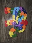 J13: Elephant Puzzle with Alphabet and Numbers