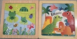 J17: Set of 2 puzzles - simple 