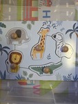 Easy Grip Jumbo Fishbowl Wooden Puzzle and Easy Grip Ocean Puzzle