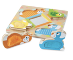 Touch & Feel Puzzle Peek-a-Boo Pets
