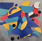 J27: Open Ended Wooden Shape Puzzles