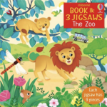 The Zoo Book & 3 Jigsaws (9-Piece)