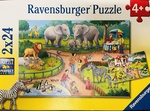 Ravensburger Zoo Puzzles (Two x 24-Pieces)