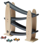 Flip Car Track Wooden Tower