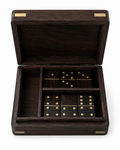 Wooden Dominoes in Box