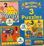 Bananas in Pyjamas Set of 3 Puzzles