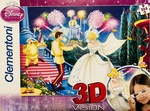 Disney Princess Cinderella 3D Vision Puzzle (104 Pieces)
