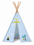 Blue Animal Teepee Tent