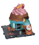 T79: Hot Wheels Ice Cream Swirl Playset