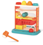 B122: Whacky Ball Pounding Hammer Toy (Orange)