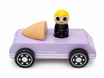 Girl Power Wooden Car