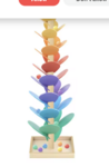Rainbow Musical Tower with Balls