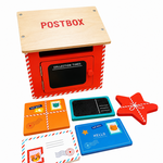 Wooden Post Box 