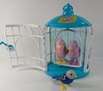 Little Live Pets Interactive Toy Bird & Blue Cage