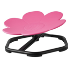 Pink Flower Gonge Carousel Sit & Spin Swivel Seat