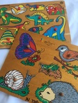 Dinosaur & In The Garden puzzles