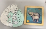 2 animal puzzles 