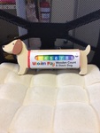 Wooden Count/Stack Dog 11 bits