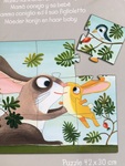 Mother & Baby Rabbit puzzle 