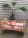 Dolls Cradle pinkmattress