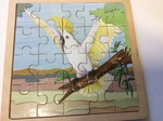 Cockatoo puzzle 21 pieces