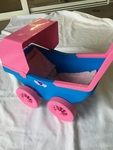 Pram blue & pink