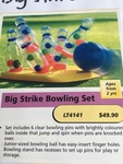Big strike bowling set