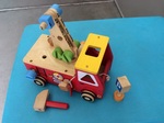 Wooden Fire Truck