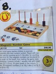 Magnetic Number Game