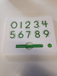 Number tablet