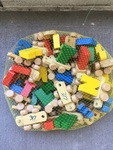 Wooden alphabet train 27 pieces
