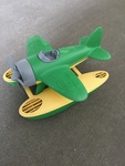 Green sea plane 