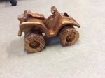 Wooden Quad Bike