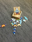 Puzzle Bunny 17 pieces + box