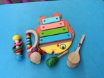 Wooden Musical Instruments 6 pieces