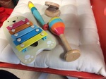 Wooden Musical Instrument  Set 4 pieces