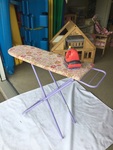 Ironing Board with Iron 