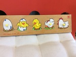Egg to chicken puzzle 6 pieces 
