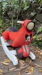 Rocking Red Motorbike (soft) 