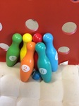 Wooden Numbered Skittles