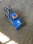 Dinosaur transport truck