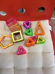 Mibote magnetic shapes 56 pieces